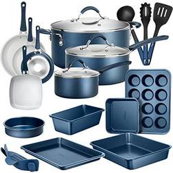 NutriChef NCCW20SBLU Set med lock 20 delar