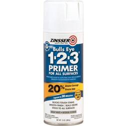 Rust-Oleum Zinsser Bulls Eye 1-2-3 Primer All Surfaces Spray White