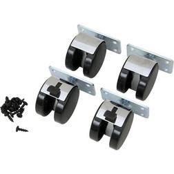 Middle Atlantic Products RKW 2 Locking 4-Wheel Kit