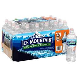 Mountain 100% Natural Spring Water, Regular Flavor, 700ml Bottles with Sport Cap, 24/Carton