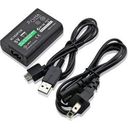 AC Power Adapter Charger Data Sync Cable for Sony PS Vita 1000