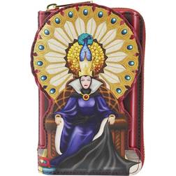 Loungefly White and the Seven Dwarfs - Evil Queen on Throne Wallet multicolour