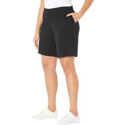 Catherines Plus Women's Suprema Short in Black Size 4X