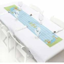 Baby boy dinosaur petite baby shower paper table runner 12 x 60 inches