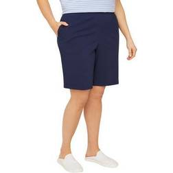 Catherines Plus Women's Suprema Short in Navy Size 2X