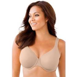 Catherines Plus Women's Uplifting Plunge Bra in Nude Size DDD