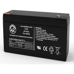 Werker wka6-10f 6v 10ah sealed lead acid replacement battery