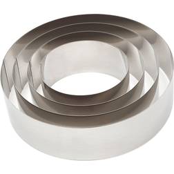 Juvale 4 Pieces Cutter Pastry Ring