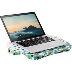 LapGear MyStyle 45314 Laptop-Schreibtisch, Pixel, passend für Laptops bis zu 15,6 Zoll 39,6 cm