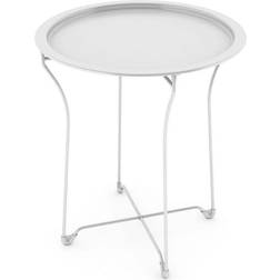 Atlantic Metal Round Collapsible Powder Tray Table