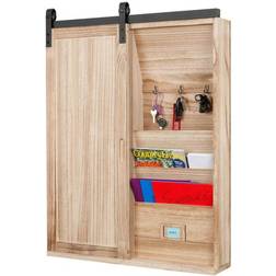 American Furniture Classics Model Solid Wood Style Organizer Wall Cabinet