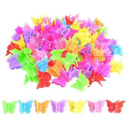 Packs Assorted Color Butterfly Hair Clips, Beautiful Mini Butterfly