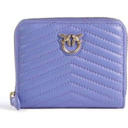Pinko women's wallet taylor zip around blue
