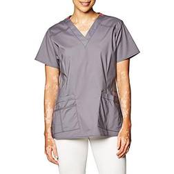 WonderWink Women's Only Tops, Pewter