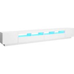 vidaXL Led Lights TV-benk 300x40cm