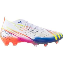 Adidas Predator Edge.1 FG - Cloud White/Solar Yellow/Power Blue