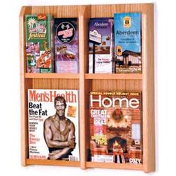 Wooden Mallet 4 Magazine/8 Brochure Display