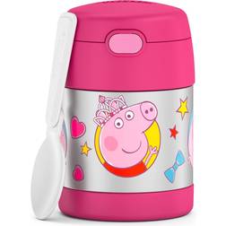 Thermos 10 oz. kid's funtainer stainless steel food jar w/ spoon peppa pig