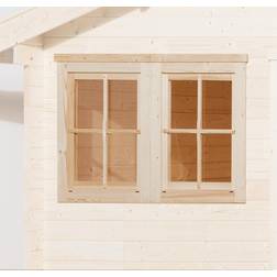 Weka Doppelfenster 138 Gartenhaus/Gerätehaus