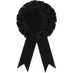 Award Ribbon black Party Accessory 1 count 1/Pkg