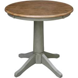 International Concepts 30 Solid Wood Round Top Dining Table