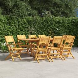vidaXL Folding Garden Chairs