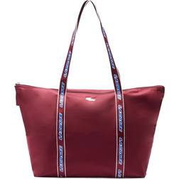 Lacoste Wome's Izzie Seasonal Shopper Bag - Creanberry