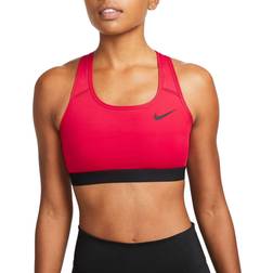 Nike Women's Pro Swoosh Sports Bra - Gym Red