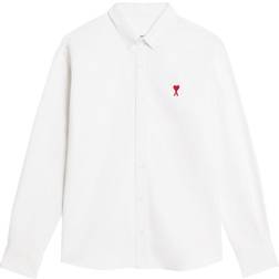 Ami Paris Heart Logo Shirt - White