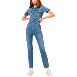 Good American Fit For Success Jumpsuit - Blue