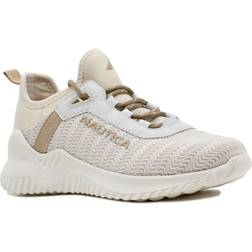 Nautica Women's Danvill Lace-up Jogger Sneaker Nude Nude