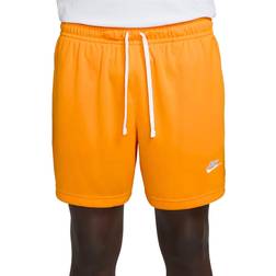 Nike Club Mesh Flow Shorts - Sundial/White