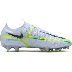 Nike Phantom GT2 Dynamic Fit Elite FG - Football Grey/Light Marine/Volt/Blackened Blue