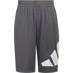 Adidas Toddler Boy's Performance Shorts - Grey Heather (AH5676)