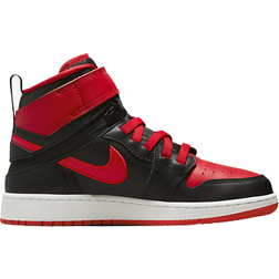 Nike Air Jordan 1 Hi FlyEase GS - Black/White/Fire Red