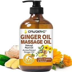 Ginger oil, massage oil for lymphatic drainage, arnica 100%