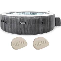 Intex Inflatable Hot Tub PureSpa Plus 6-Person Bubble Jet