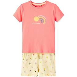 Name It T-Shirt NMFZIGGIE Shorts georgia peach