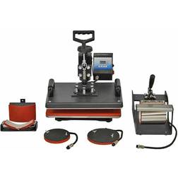 Pixmax 5 in 1 Combo Swing Heat Press Machine