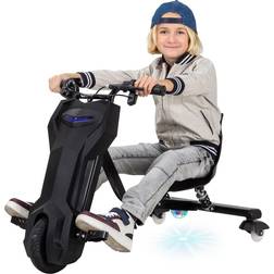 Actionbikes Motors Elektro-Drift-Trike 360 Drift-Scooter für Kinder Fahrzeug Dreirad Driftscooter Schwarz Dreirad