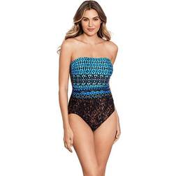 Miraclesuit Untamed Avanti One-Piece Swimsuit - Brown Multi