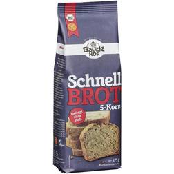 Bauckhof Schnellbrot 5-Korn, -glutenfrei- 475 gr P