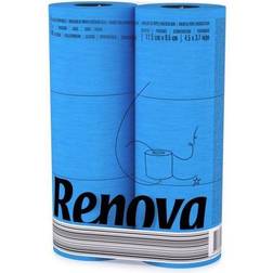 Renova blaues luxus toilettenpapier