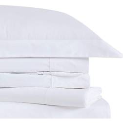 Brooklyn Loom Twin XL Classic Bed Sheet White