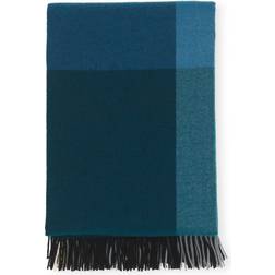 Vitra Colour Block Blankets Black/Blue Filz Schwarz, Blau