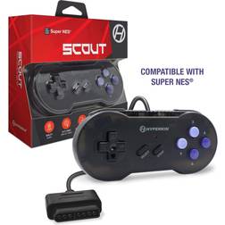 Nintendo Scout premium controller space black snes, brand