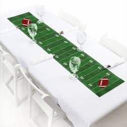 End zone football petite party paper table runner 12 x 60 inches