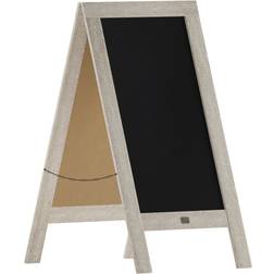 Flash Furniture Canterbury Wooden Indoor/Outdoor A-Frame Magnetic Sign Notice Board