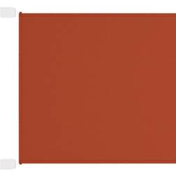 vidaXL Senkrechtmarkise Terrakotta 180x800 Oxford-Gewebe Rot, 180