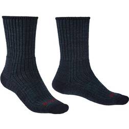 Bridgedale Men's Midweight Merino Comfort Boot Socks - Navy